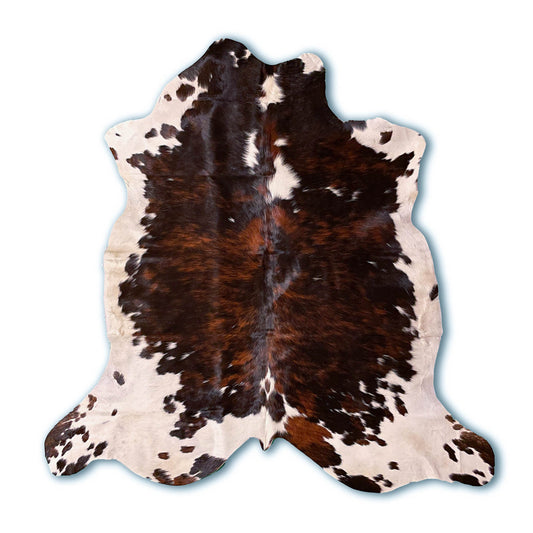 Tricolor Cowhide Rug