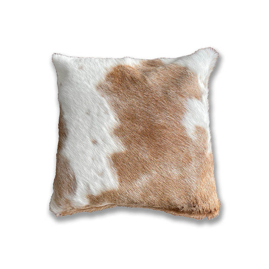 Cushion Covers - Brown and White - (Set of 2)