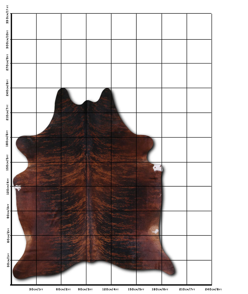 Brindle Natural Cowhide Rug