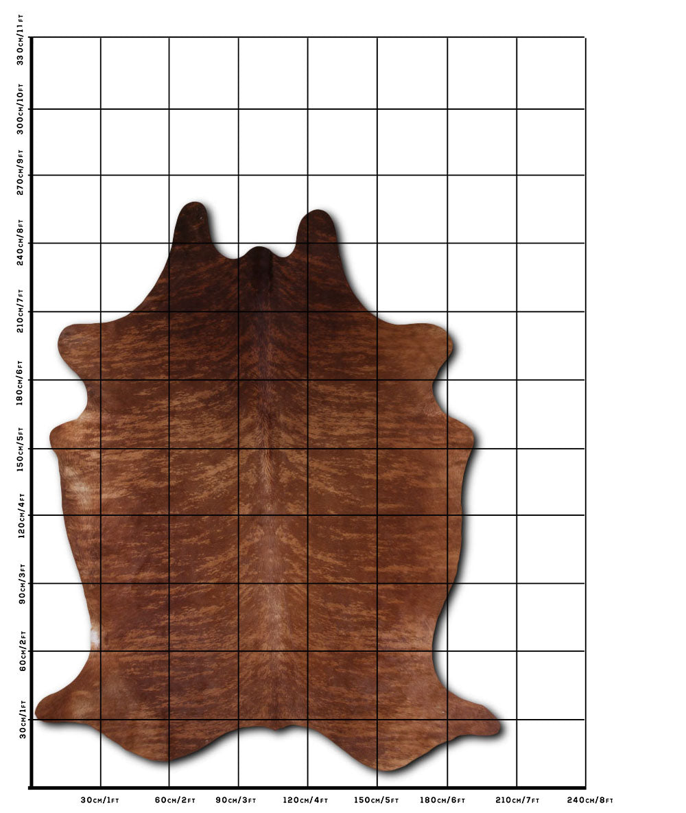 Brindle Natural Cowhide Rug