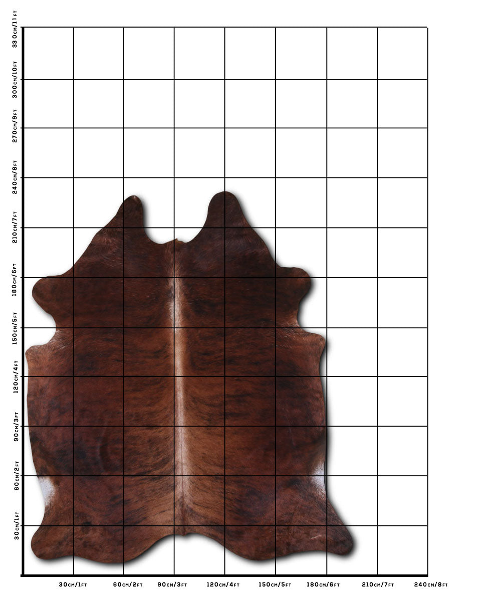 Brindle Natural Cowhide Rug